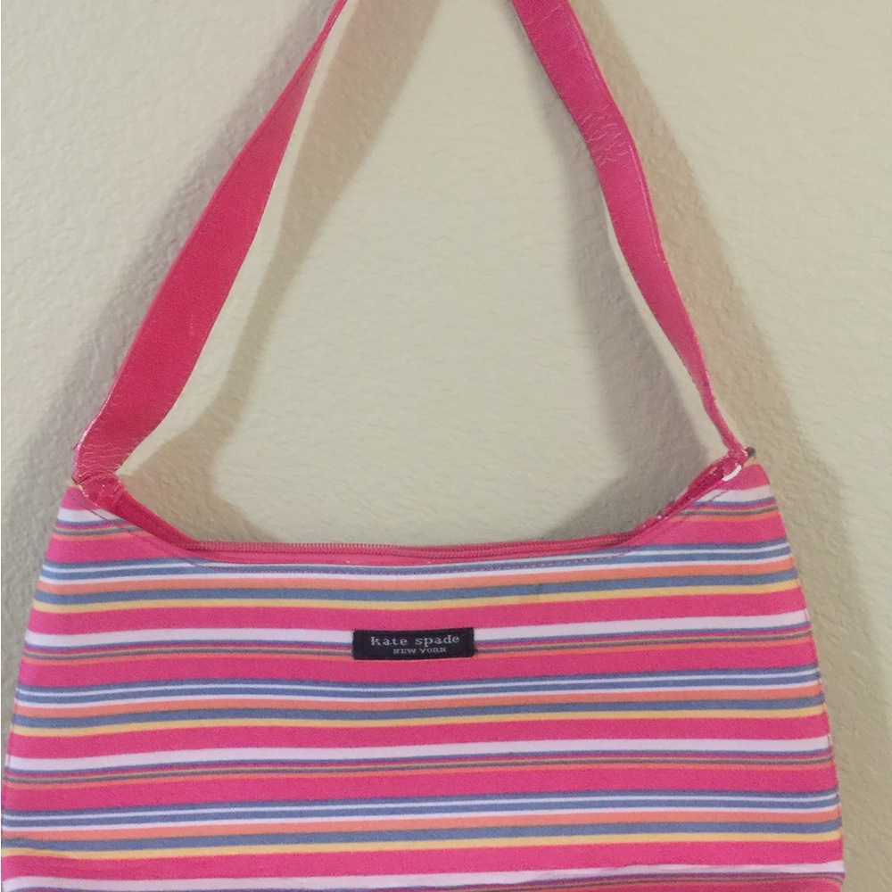 Kate Spade Multicolor Striped Shoulder Bag